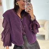 Veste Albane Prune