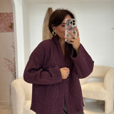 Veste Célestine Prune