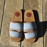Mules Rita Bleue