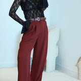 Pantalon Augustin Bordeaux