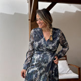 Robe Gabriela bleue