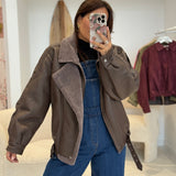 Manteau Louison Marron