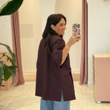 Veste Daria Bordeaux