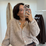 Gilet Nina Taupe