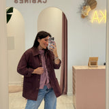 Veste Danae Bordeaux