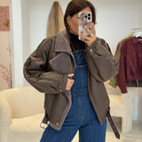 Manteau Louison Marron