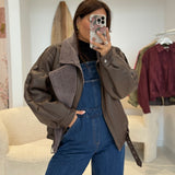 Manteau Louison Marron