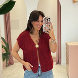 Gilet Mael Bordeaux