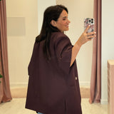 Veste Daria Bordeaux