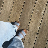 Mules Rita Bleue