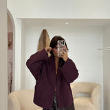 Veste Célestine Prune