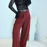 Pantalon Augustin Bordeaux