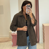 Veste Danae Marron