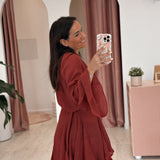 Robe Olivia Terracotta