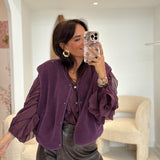 Veste Albane Prune