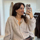 Gilet Nina Taupe