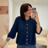 Gilet Joséphine Bleu Marine