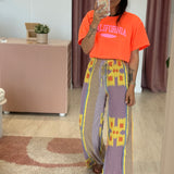 Pantalon Aubin Mauve
