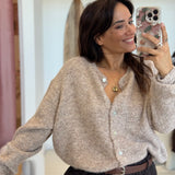 Gilet Nina Taupe