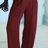 Pantalon Augustin Bordeaux