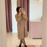 Robe Clémence Camel