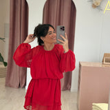 Robe Rosie Rouge