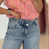Top Fleur Saumon