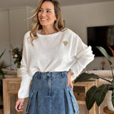 Jupe Désirée Bleue