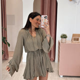 Robe Olivia Kaki