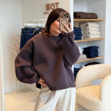 Sweat Super Mom Marron