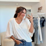 T-shirt Elian Blanc