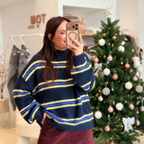 Pull Simon Bleu Marine