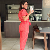 Combinaison Pauline Corail