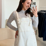 Salopette Solan Blanche