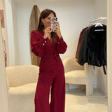 Combinaison Guilia Bordeaux