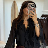 Blouse Lily Noire
