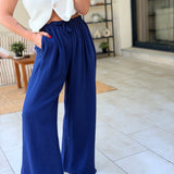 Pantalon David Bleu marine