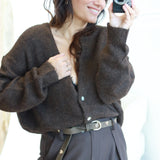 Gilet Nina Marron