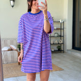 Robe Mary Bleu marine
