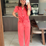 Combinaison Pauline Corail