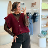 Gilet Cyrus Bordeaux