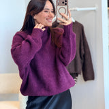 Pull Milan Aubergine