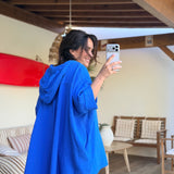 Poncho Fabio Bleu