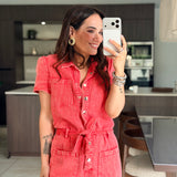 Combinaison Pauline Corail