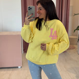 Sweat L.A. Jaune