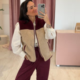 Veste Esther Bordeaux