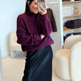 Pull Milan Aubergine