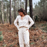 Pantalon Valérian Ecru