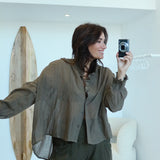 Chemisier Aaron Kaki