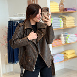 Veste Iris Marron